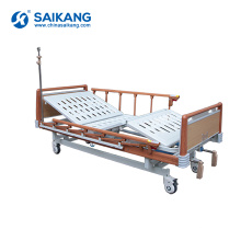 SK041-1 Günstige Krankenhaus Manuelle Patientenbetten Mit Höhenverstellbar Für Verkauf